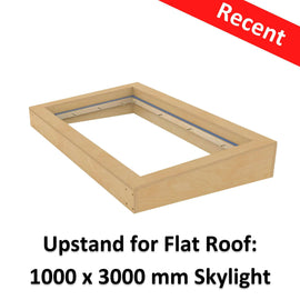1000 x 3000 mm WBP Insulated Upstand for Flat Roof.