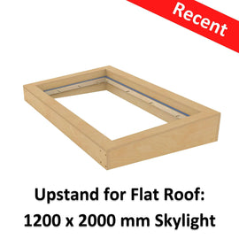 1200 x 2000 mm WBP Insulated Upstand for Flat Roof.