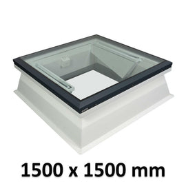 1500 x 1500 mm Brett Martin Flat Glass Access Hatch.