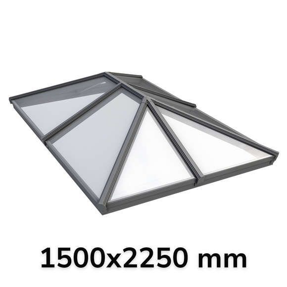 1500 x 2250 mm Korniche Style #4 Aluminium Roof Lantern.