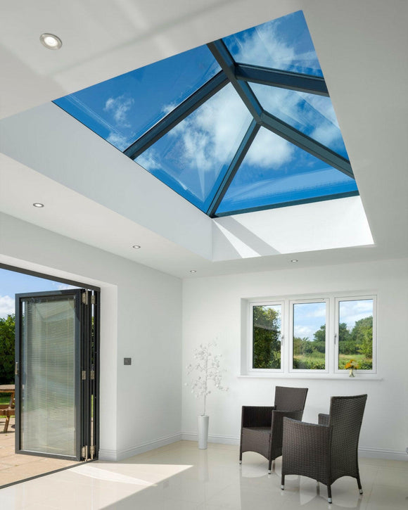 1500 x 2000 mm Korniche Style #2 Aluminium Roof Lantern.