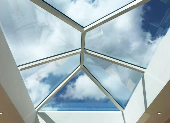 1500 x 2500 mm Korniche Style #2 Aluminium Roof Lantern.