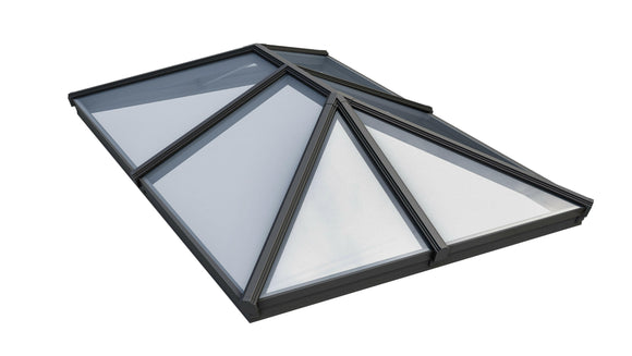 2000 x 2750 mm Korniche Style #4 Aluminium Roof Lantern.