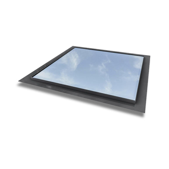 1200 x 1200 mm Frameless Skylight for Flat Roof - Triple Glazed.