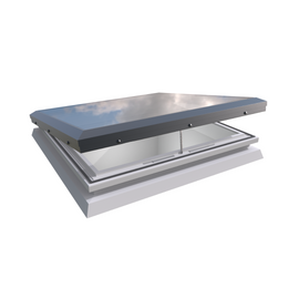 1000 x 1000 mm Brett Martin Electric Opening Skylight for Flat Roof.