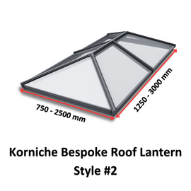 Korniche Bespoke Aluminium Roof Lantern Style #2.