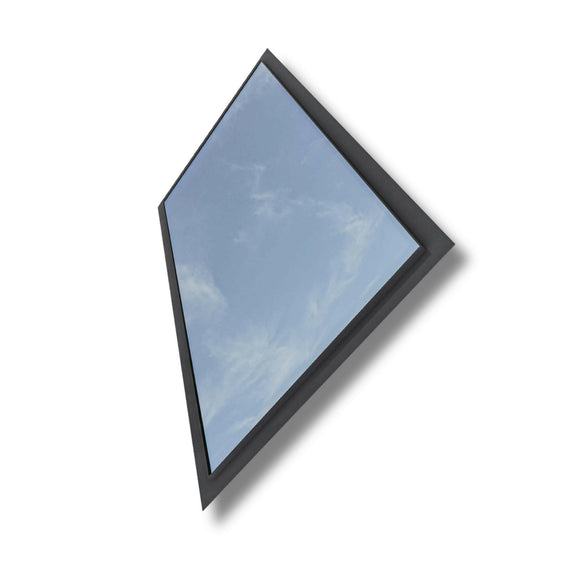 1500 x 3000 mm Frameless Skylight for Pitched Roof - Triple Glazed.