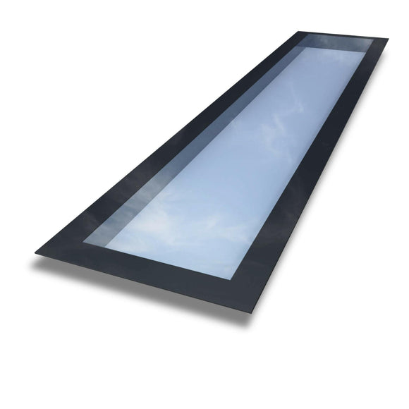 500 x 3000 mm Frameless Skylight for Flat Roof - Triple Glazed.