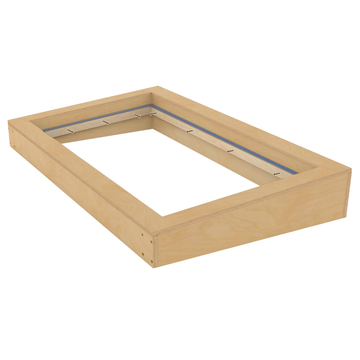 Insulated Upstands for Flat Roof Skylights (Framed & Frameless).