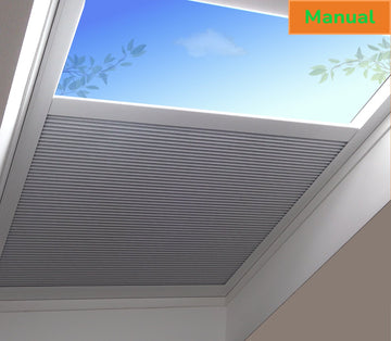Manual Blinds for Flat & Pitched Roof Skylights.