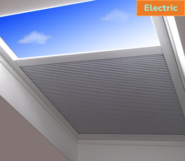 Electric Blinds for Flat & Pitched Roof Skylights.