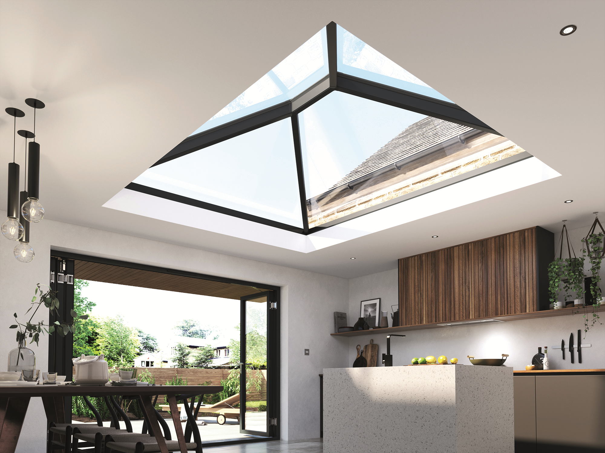 Korniche Bespoke Aluminium Roof Lantern Style #1