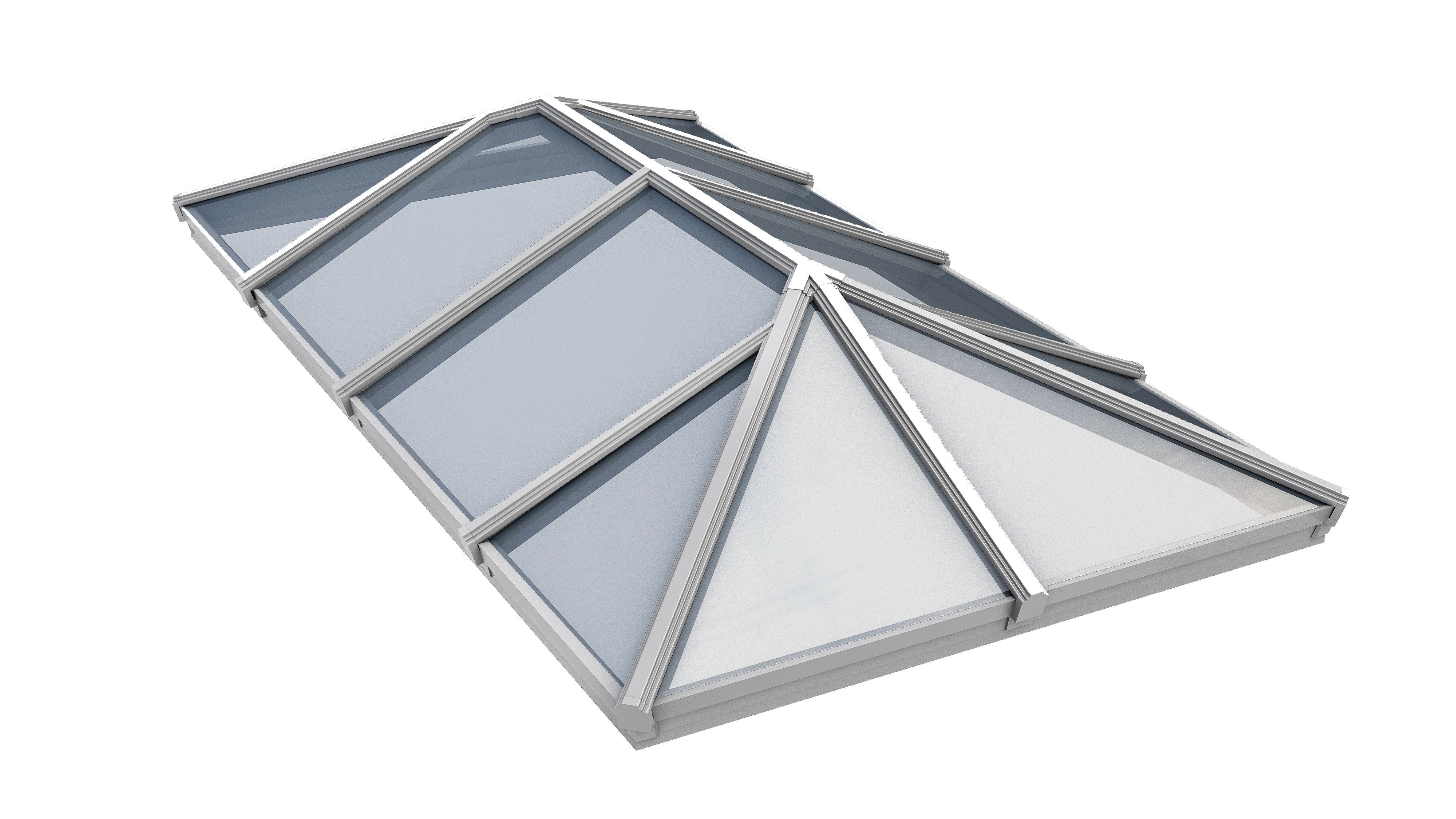 1000 x 4500 mm Korniche Style #7 Aluminium Roof Lantern