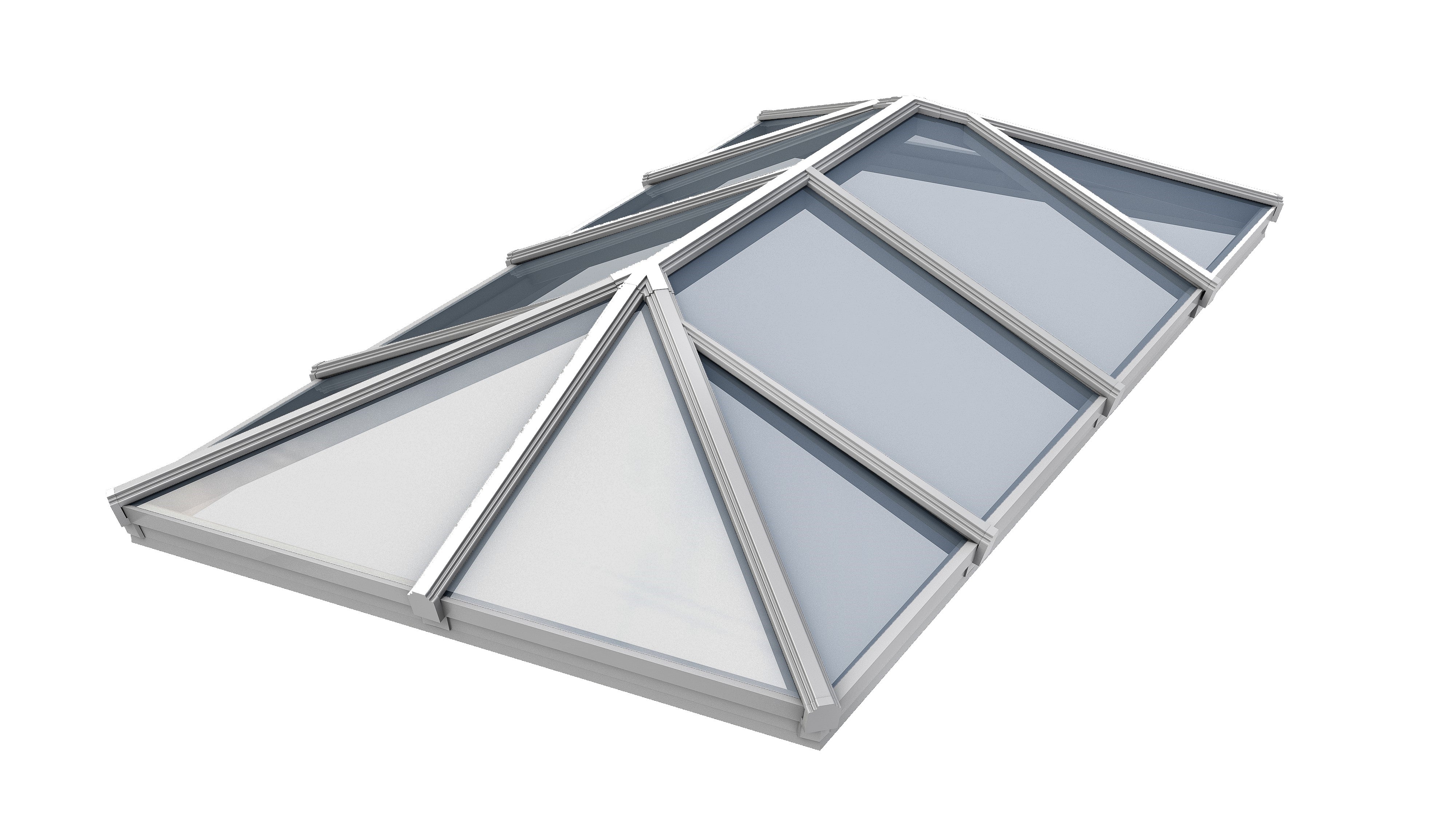 1000 x 3000 mm Korniche Style #7 Aluminium Roof Lantern