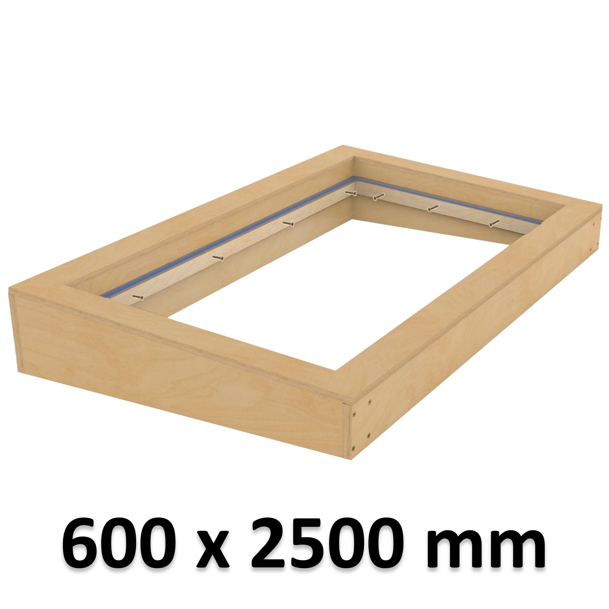 600 x 2500 mm Insulated Upstand for Flat Roof