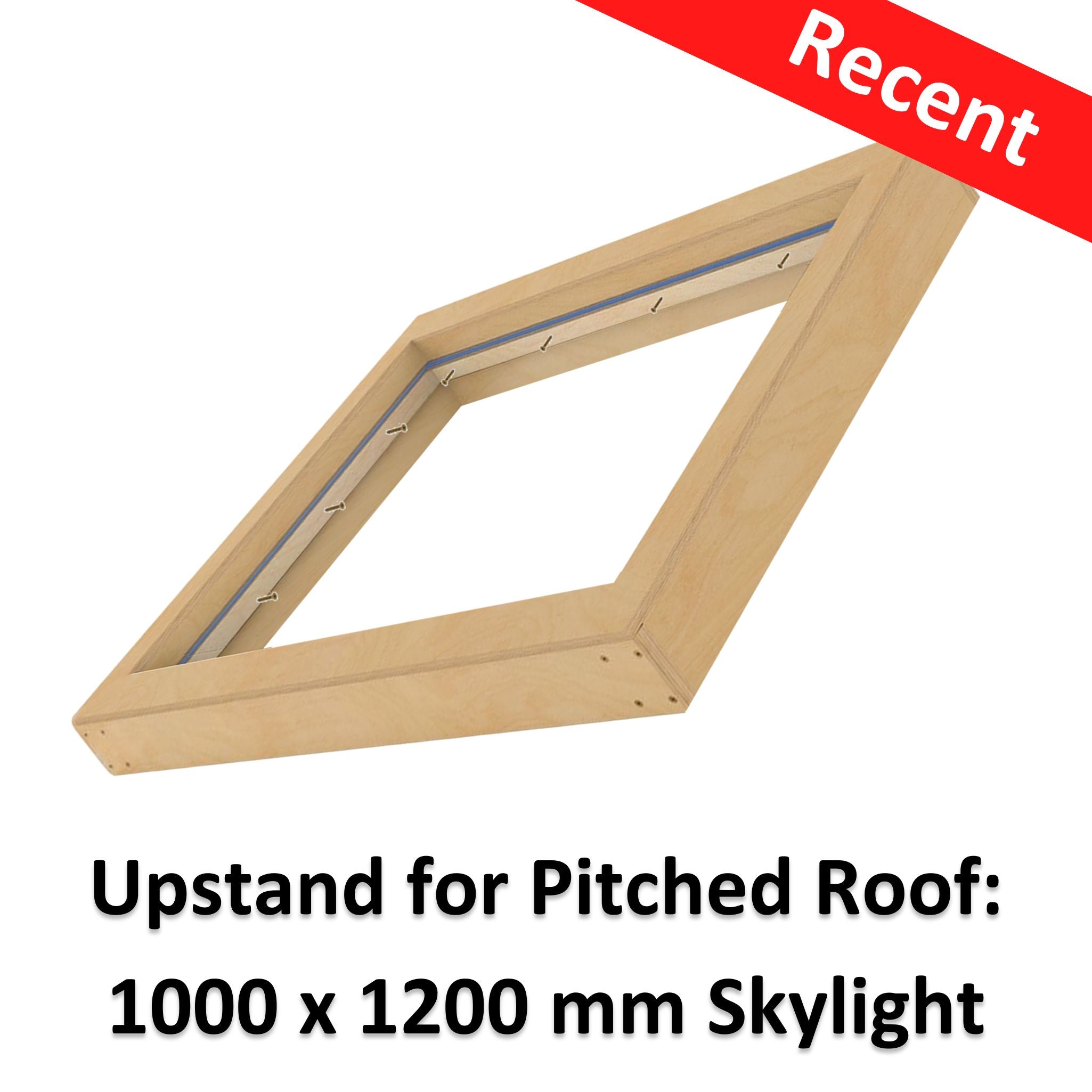 1000 x 1200 mm WBP Insulated Upstand for Pitched Roof