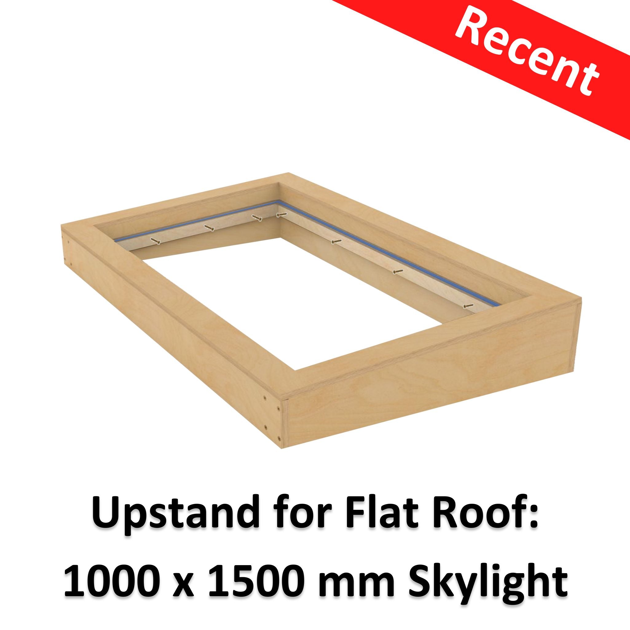 1000 x 1500 mm  WBP Insulated Upstand for Flat Roof