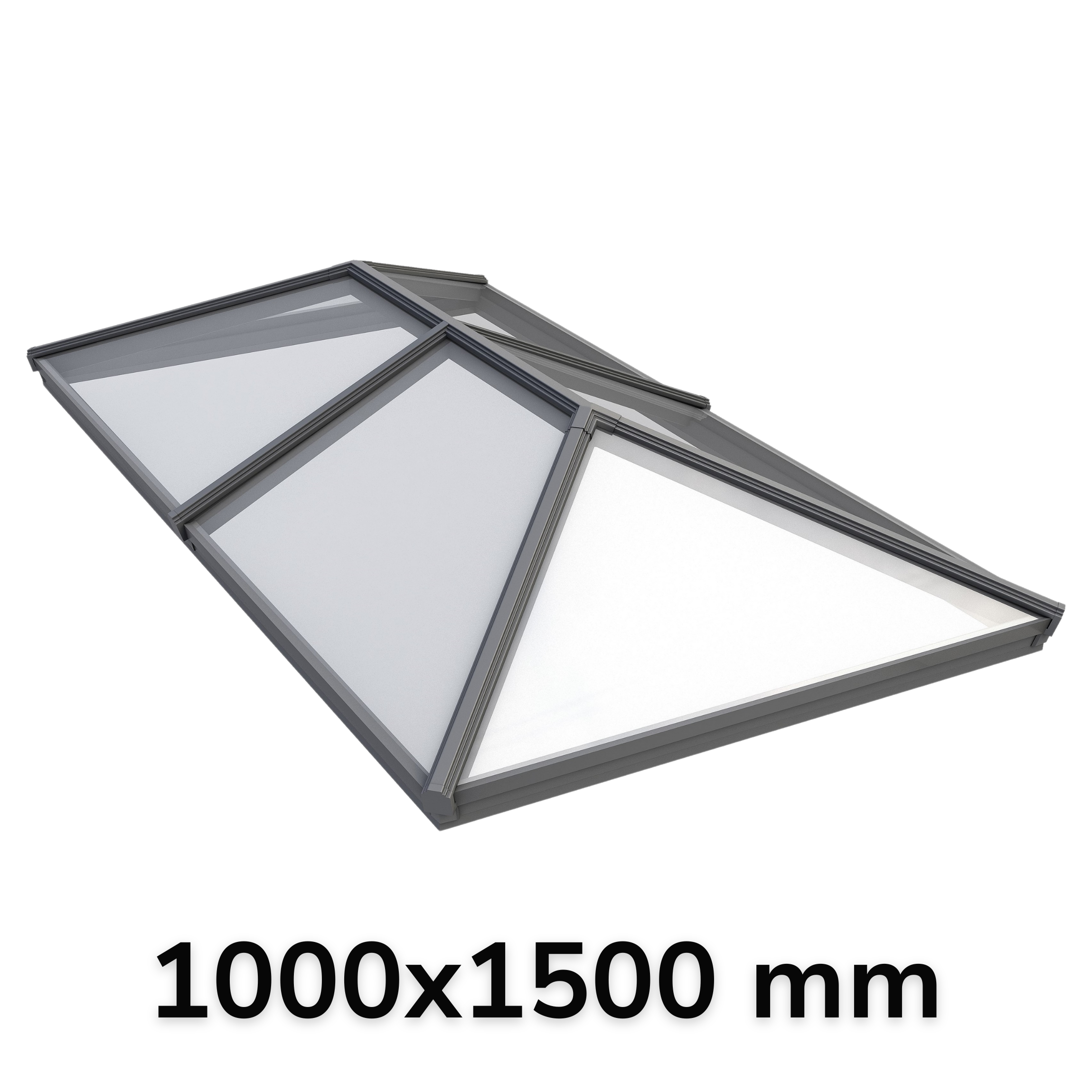 1000 x 1500 mm Korniche Style #2 Aluminium Roof Lantern