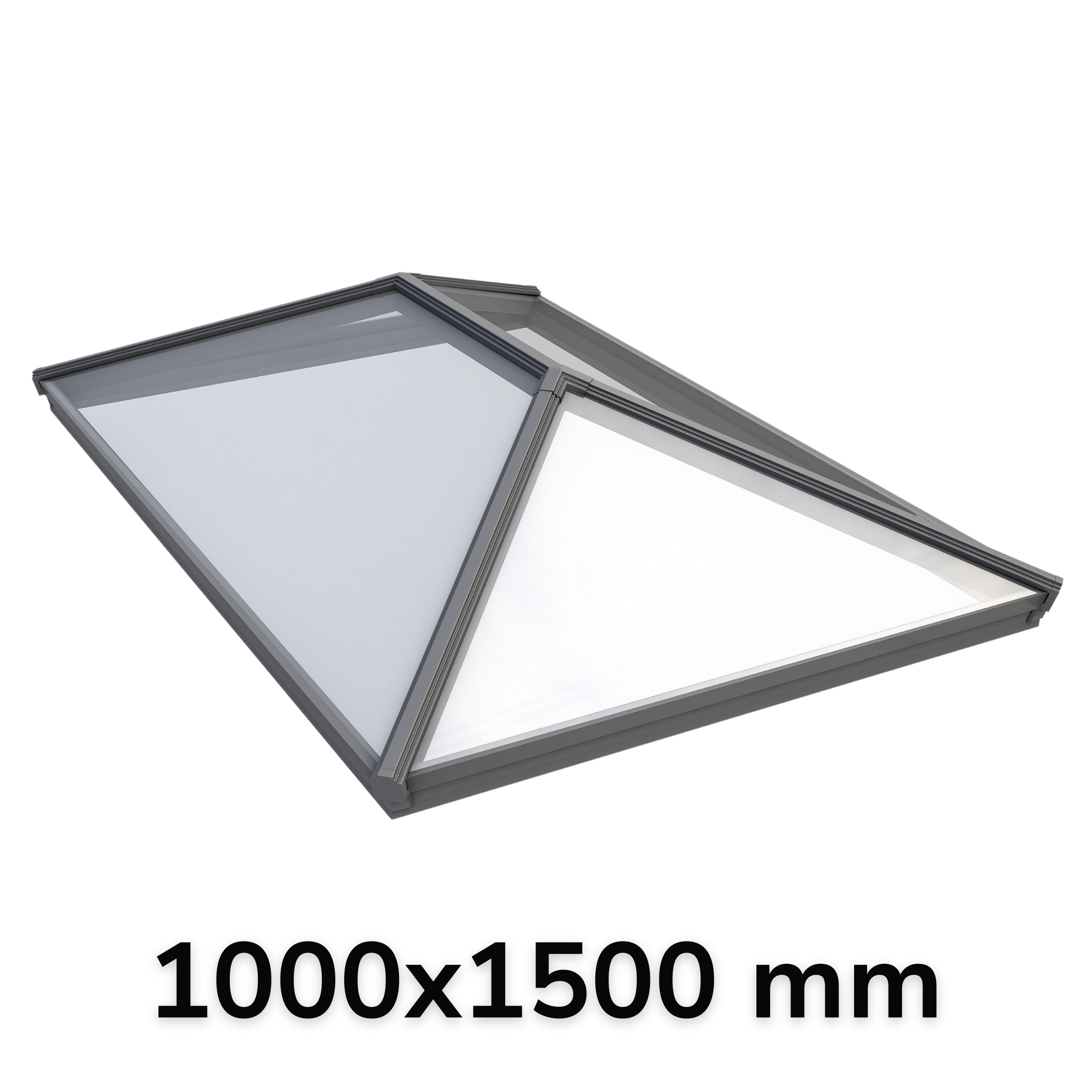 1000 x 1500 mm Korniche Style #1 Aluminium Roof Lantern