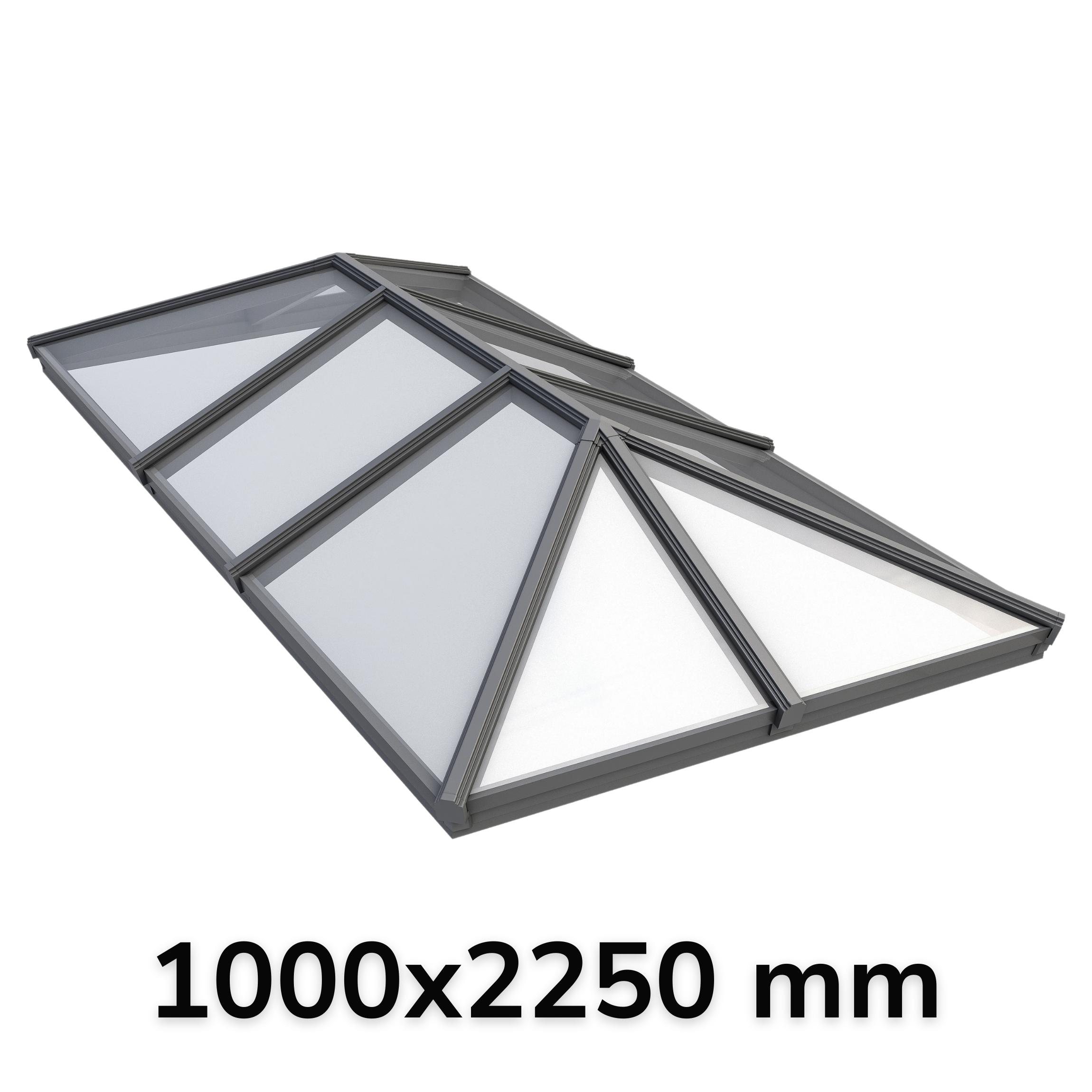 1000 x 2250 mm Korniche Style #5 Aluminium Roof Lantern