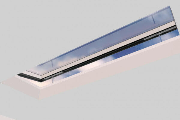 1000 x 3000 mm Electric Opening Glass Link Skylight | Premium Range.