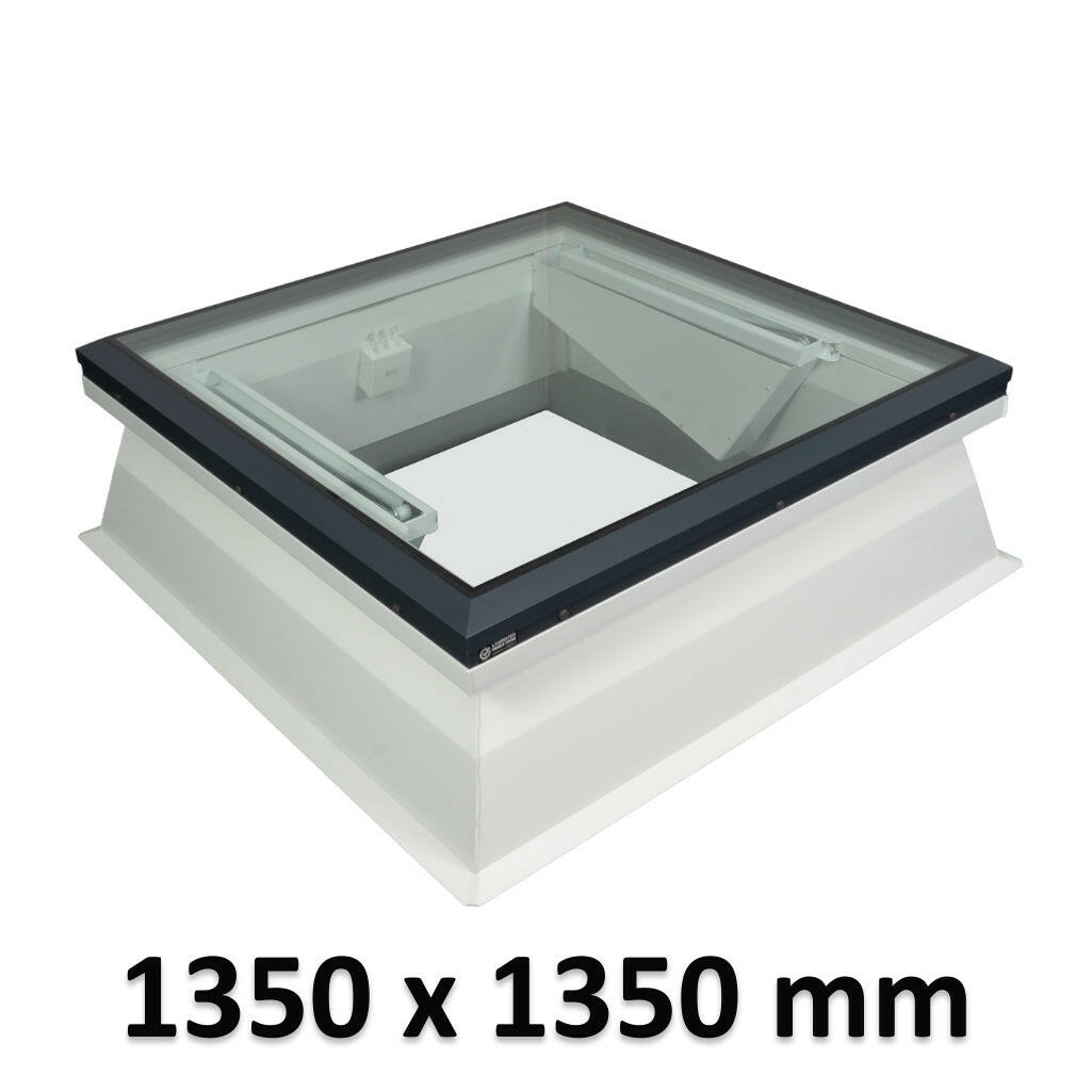 1350 x 1350 mm Brett Martin Flat Glass Access Hatch.