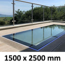 1500 x 2500 mm Frameless Walk-on Skylight.