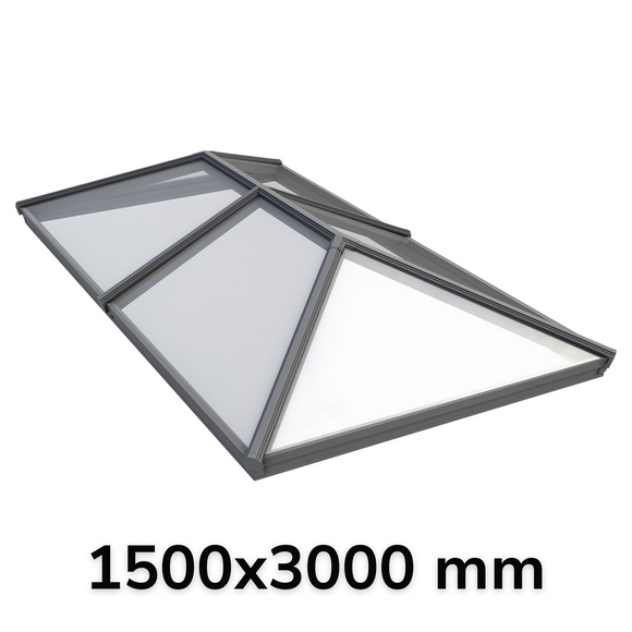 1500 x 3000 mm Korniche Style #2 Aluminium Roof Lantern.