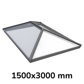 1500 x 3000 mm Korniche Style #1 Aluminium Roof Lantern.