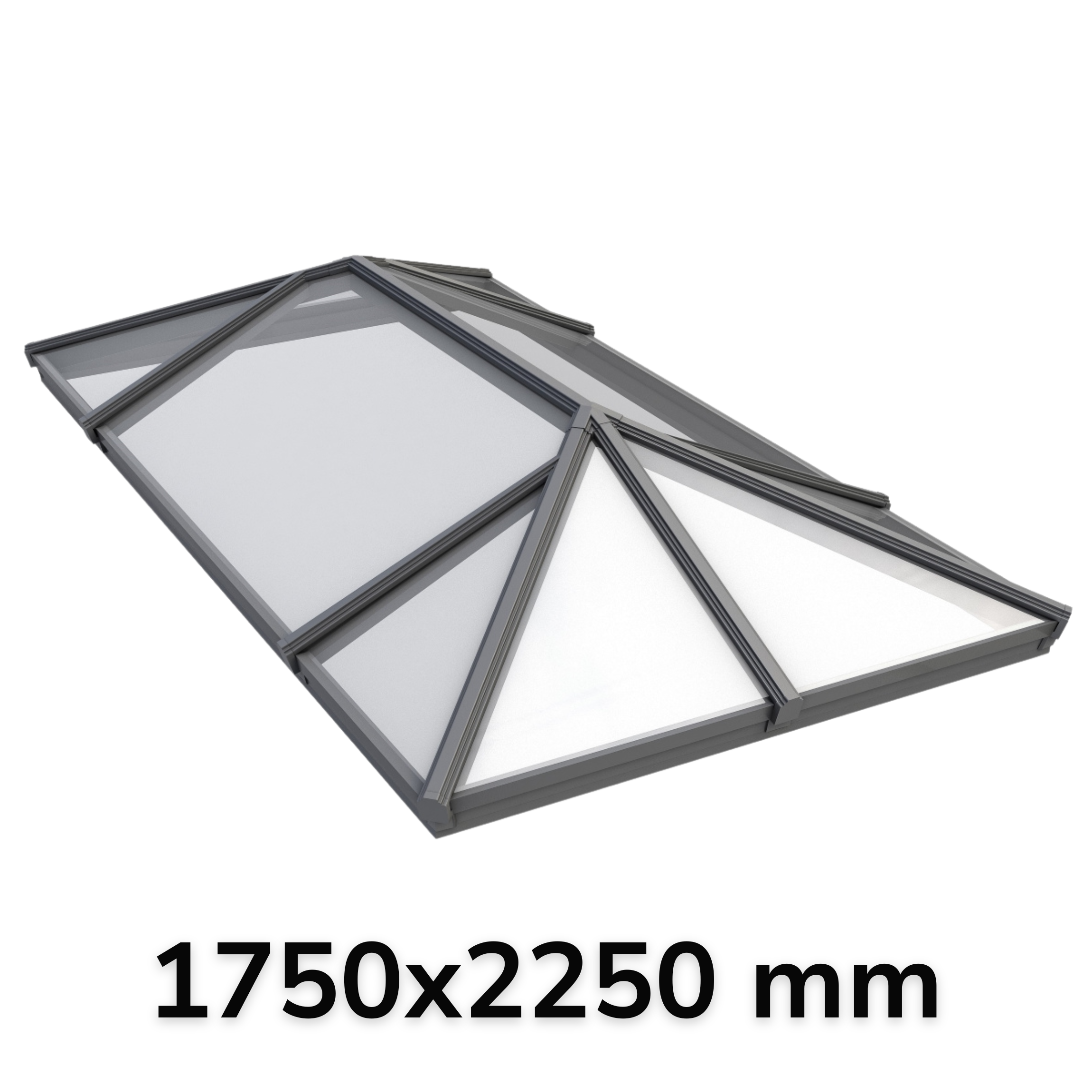 1750 x 2250 mm Korniche Style #8 Aluminium Roof Lantern