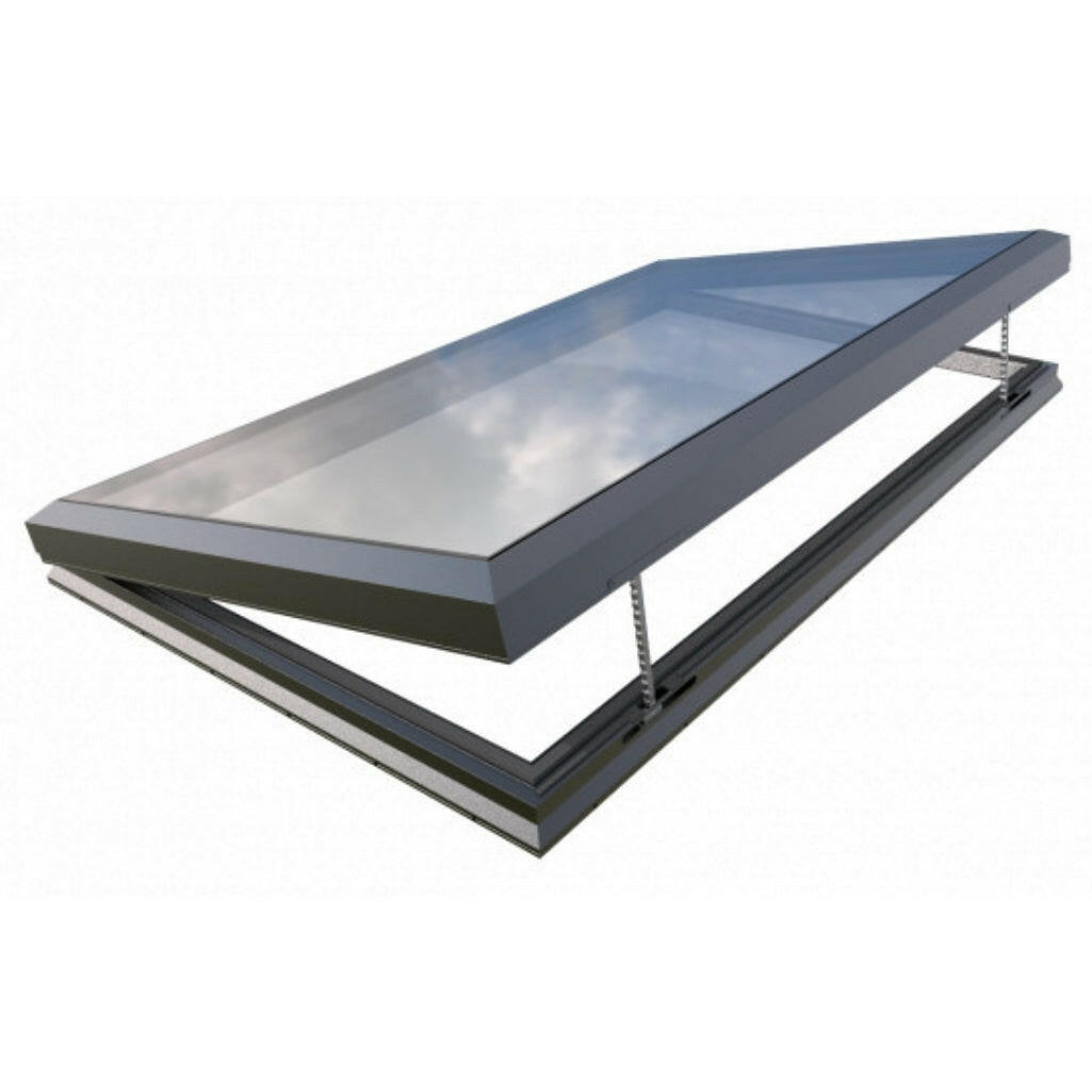 1500 x 2500 mm Electric Opening Glass Link Skylight | Premium Range.