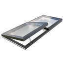 1500 x 3500 mm Electric Opening Glass Link Modular Skylight | 1 Fixed 1 Opening.