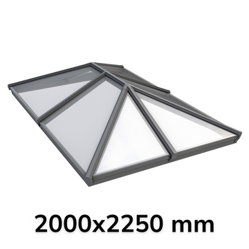 2000 x 2250 mm Korniche Style #4 Aluminium Roof Lantern.