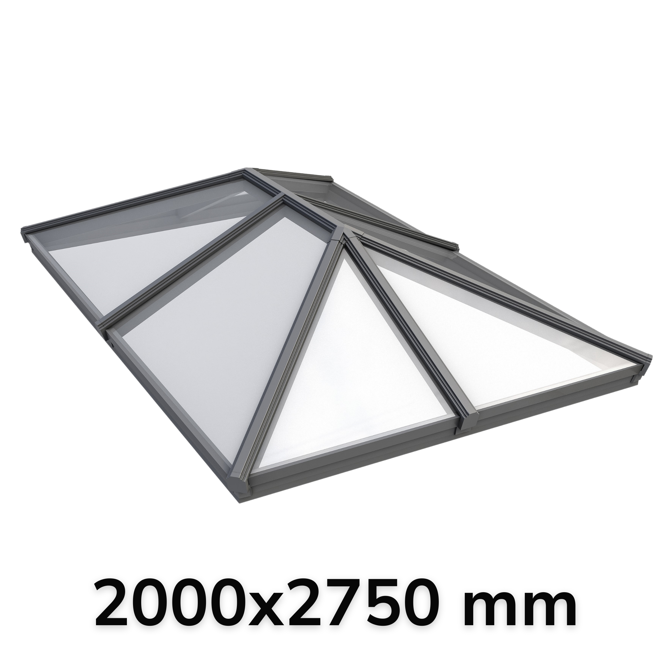 2000 x 2750 mm Korniche Style #4 Aluminium Roof Lantern