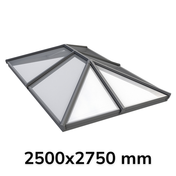 2500 x 2750 mm Korniche Style #4 Aluminium Roof Lantern.
