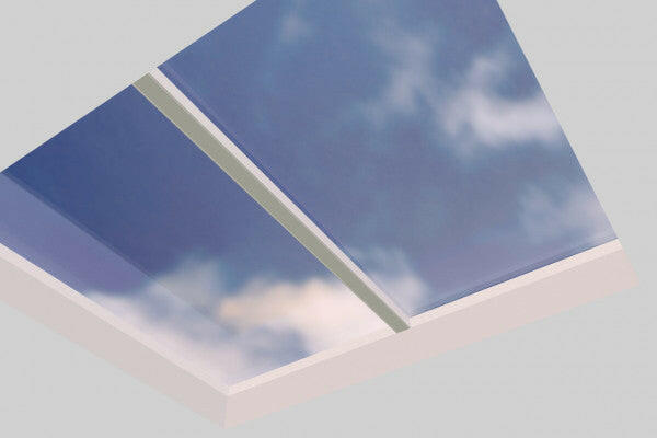 2500 x 3000 mm Fixed Glass Link Modular Skylight | 2 Fixed 0 Opening.