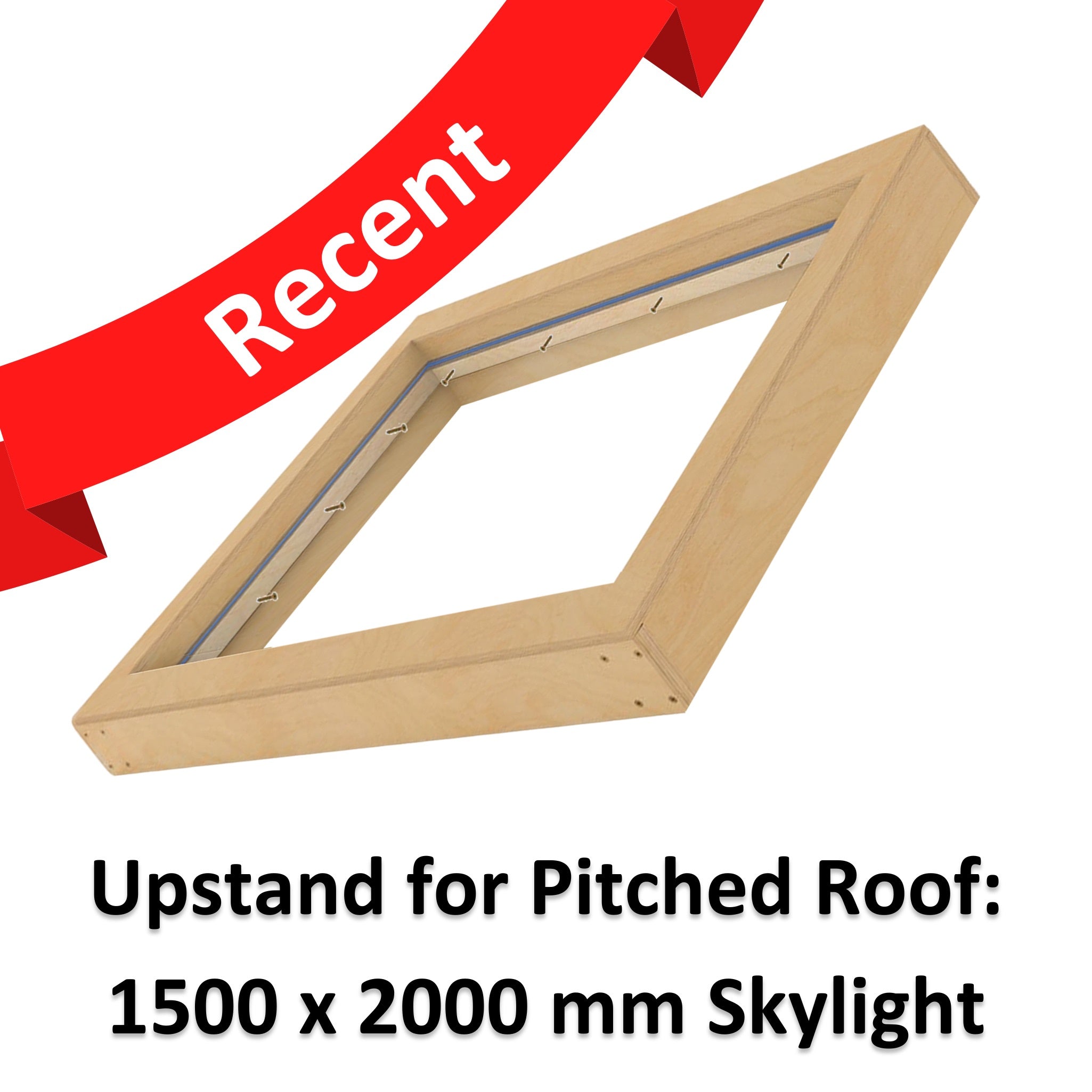 1500 x 2000 mm Insulated Upstand for Pitched Roof