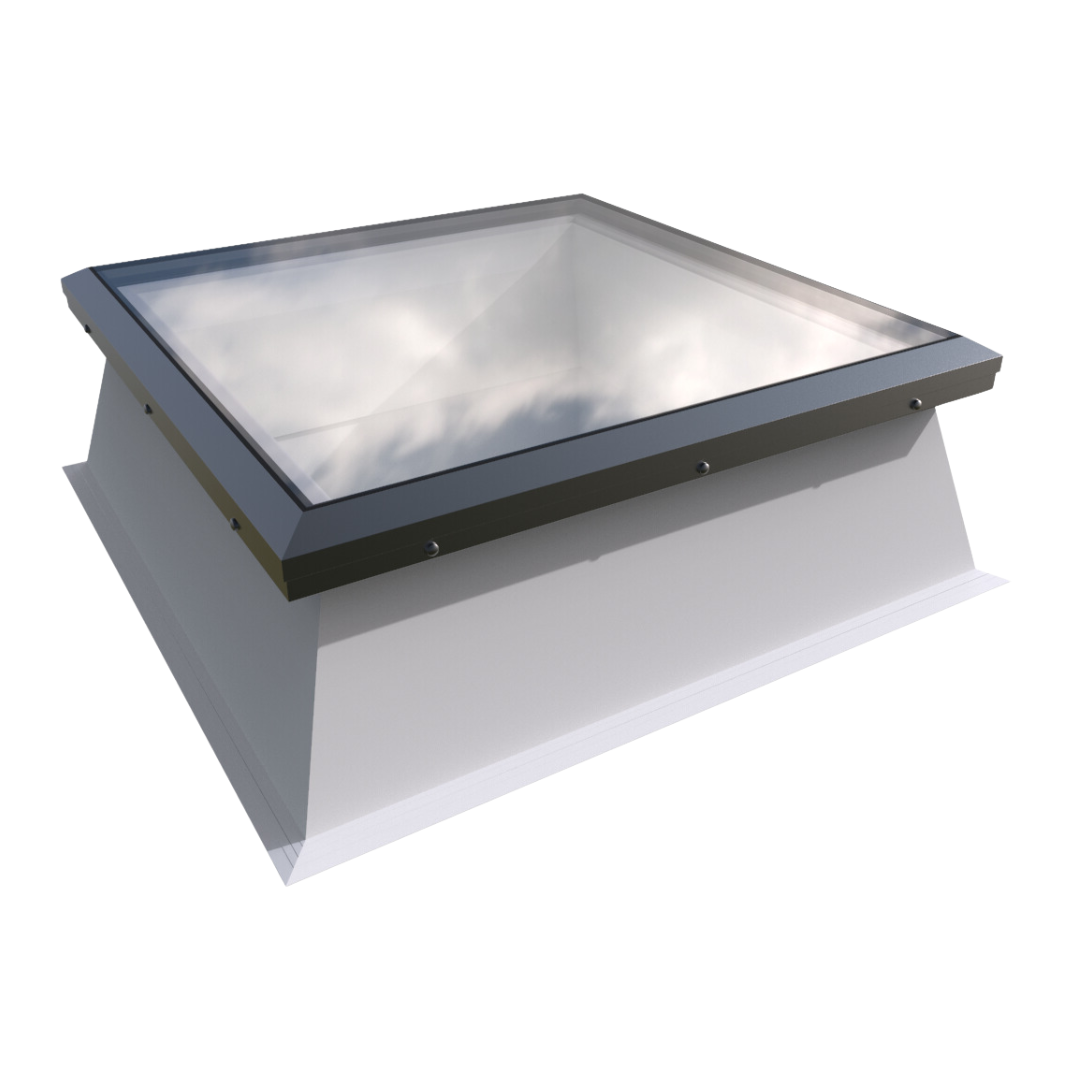 1000 x 1000 mm Brett Martin Manual Opening Skylight for Flat Roof