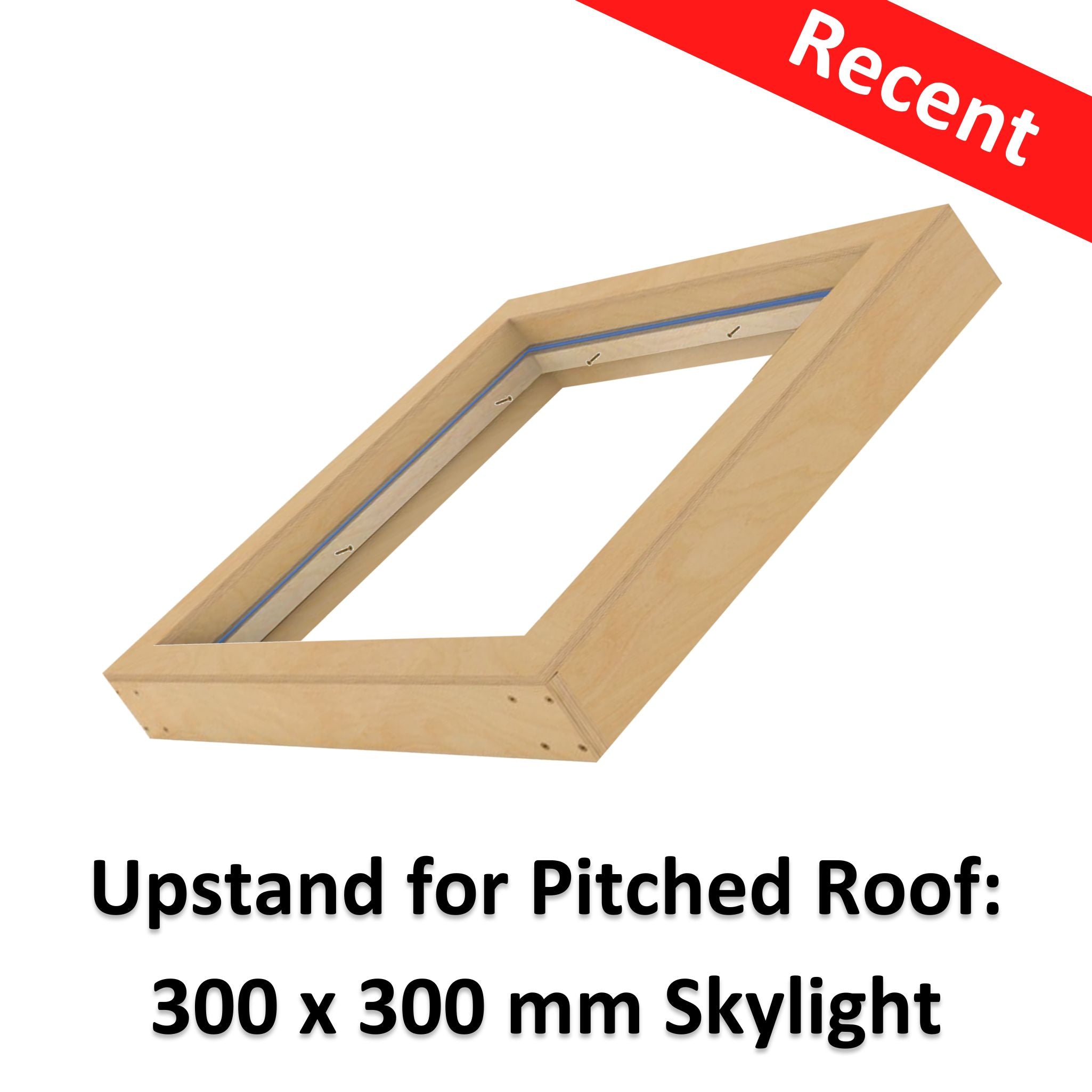 300 x 300 mm WBP Insulated Upstand for Pitched Roof