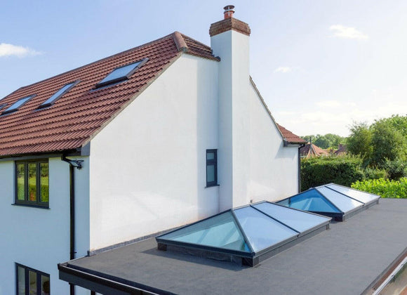 1000 x 3000 mm Korniche Style #2 Aluminium Roof Lantern.