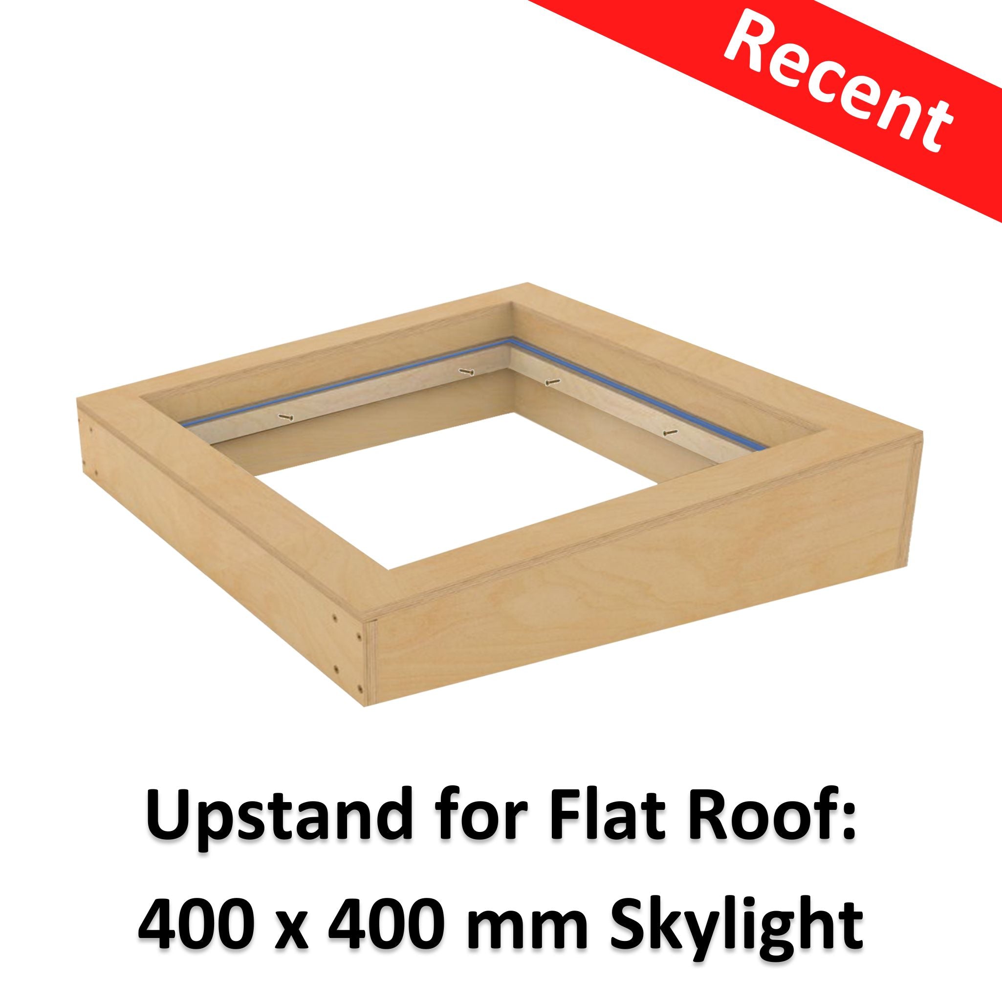 400 x 400 mm WBP Insulated Upstand for Flat Roof