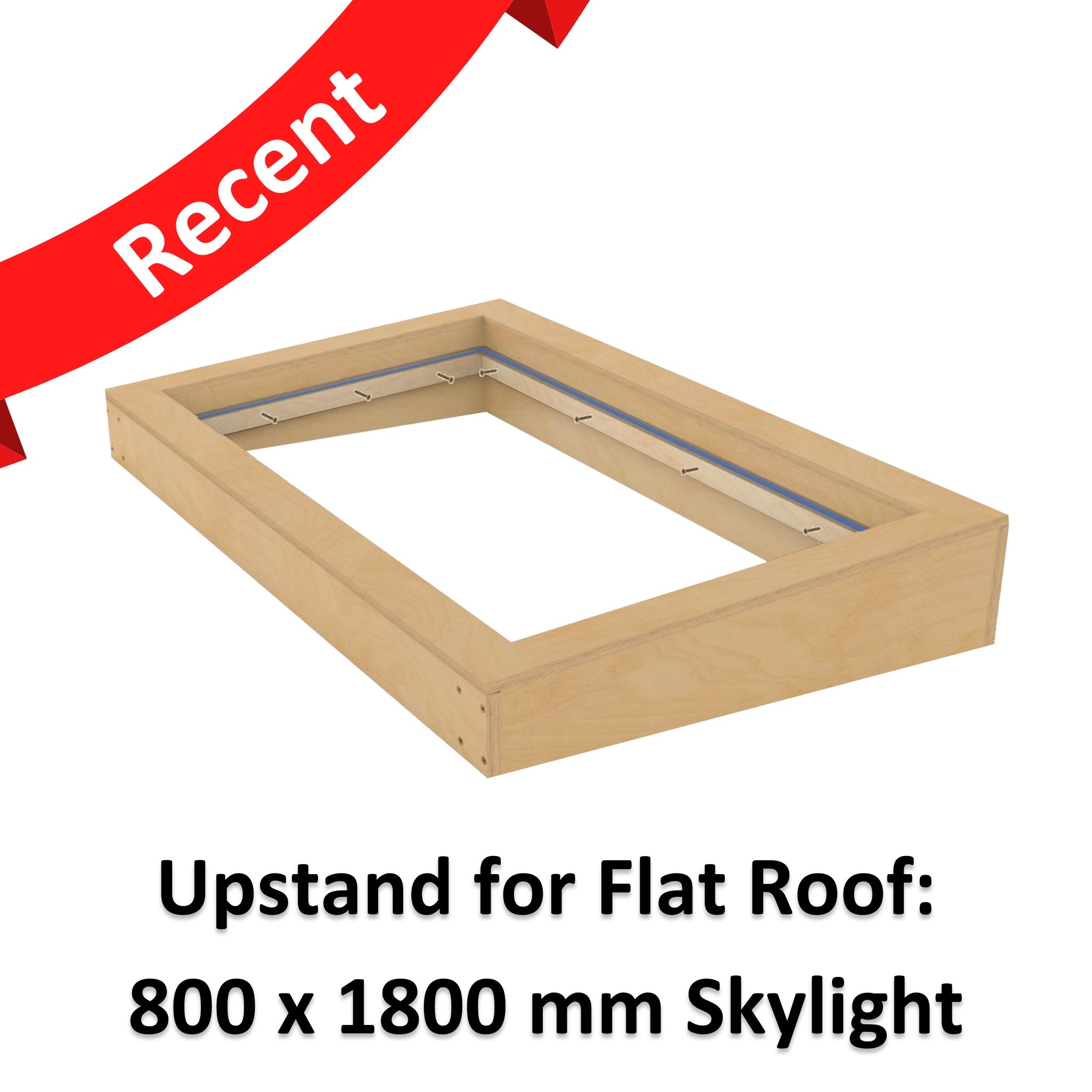 800 x 1800 mm Insulated Upstand for Flat Roof