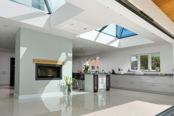 1000 x 2000 mm Korniche Style #2 Aluminium Roof Lantern.