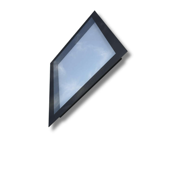 1000 x 1200 mm Frameless Skylight for Pitched Roof - Triple Glazed.
