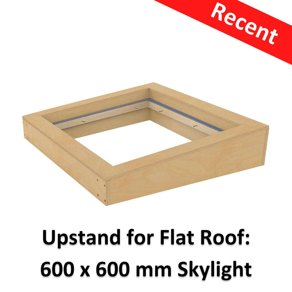 600 x 600 mm WBP Insulated Upstand for Flat Roof.