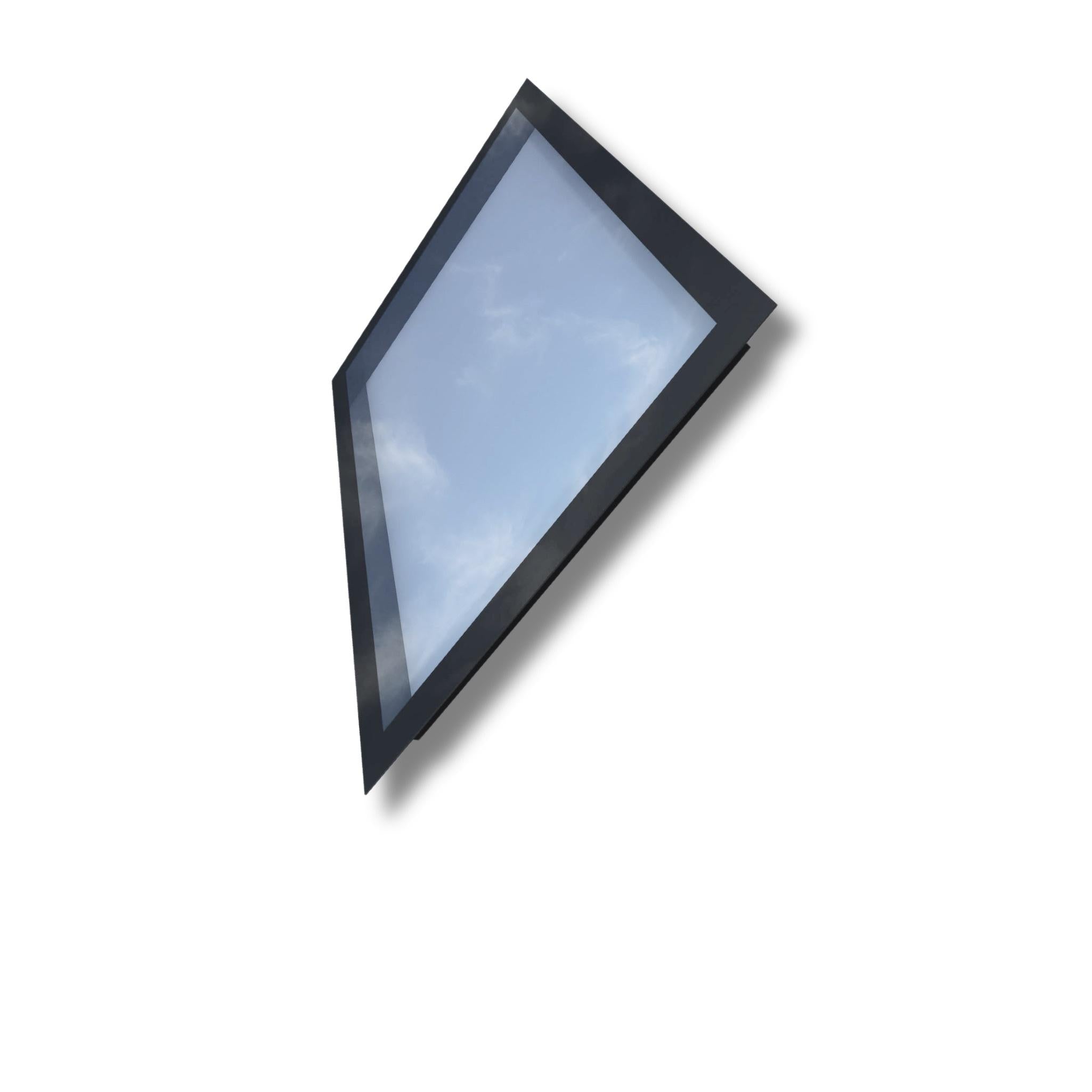 1200 x 1800 mm Frameless Skylight for Pitched Roof - Triple Glazed - 0