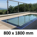 800 x 1800 mm Frameless Walk-on Skylight.
