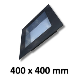 400 x 400 mm Frameless Skylight for Pitched Roof - Triple Glazed.