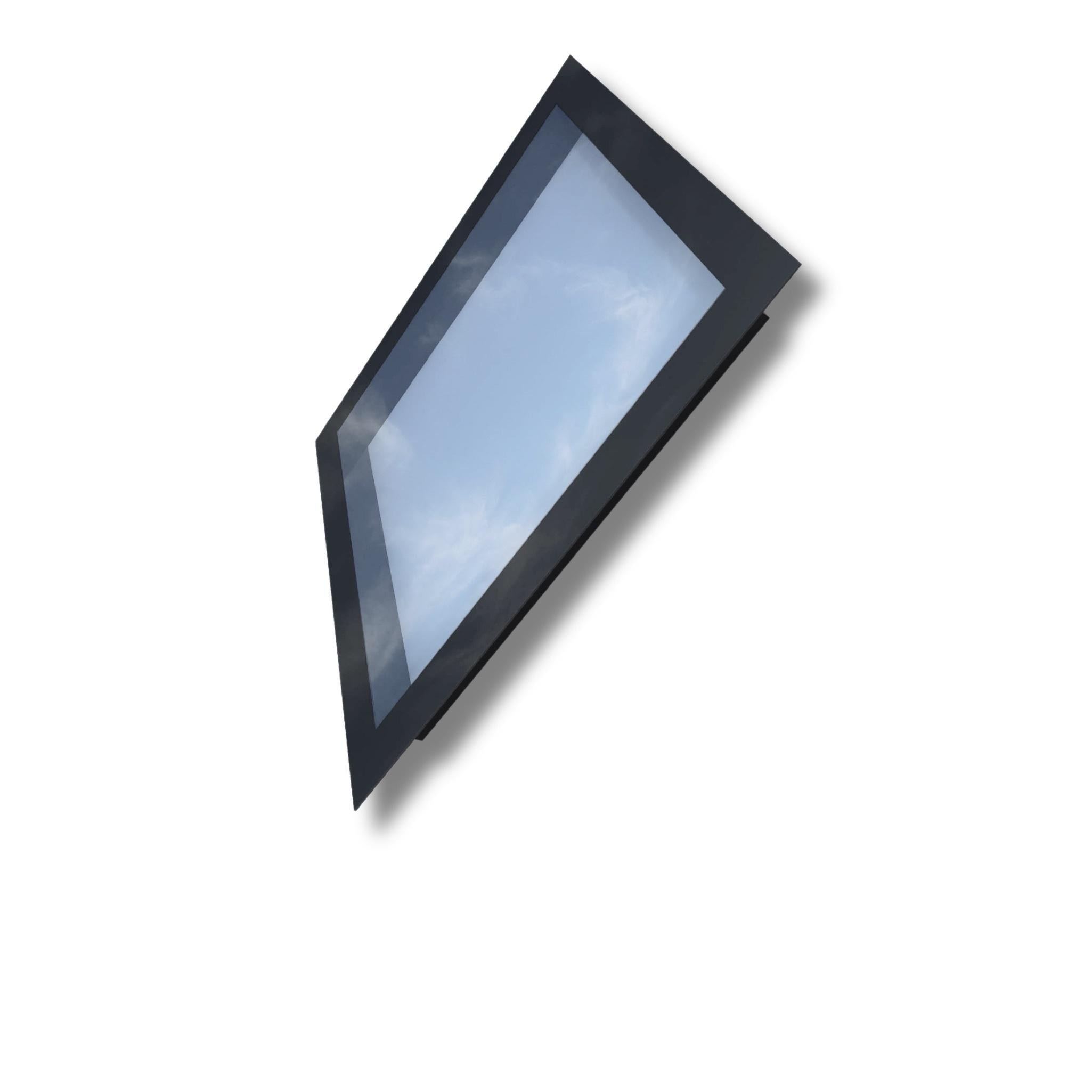 1000 x 1000 mm Frameless Skylight for Pitched Roof - Triple Glazed