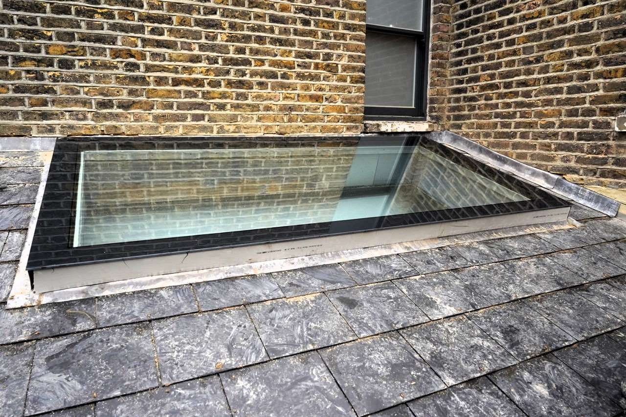 Bespoke Frameless Skylight for Flat Roof - Triple Glazed